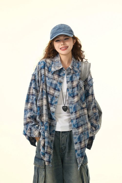 Plaid Long Sleeve Shirt