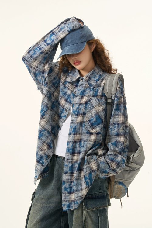 Plaid Long Sleeve Shirt