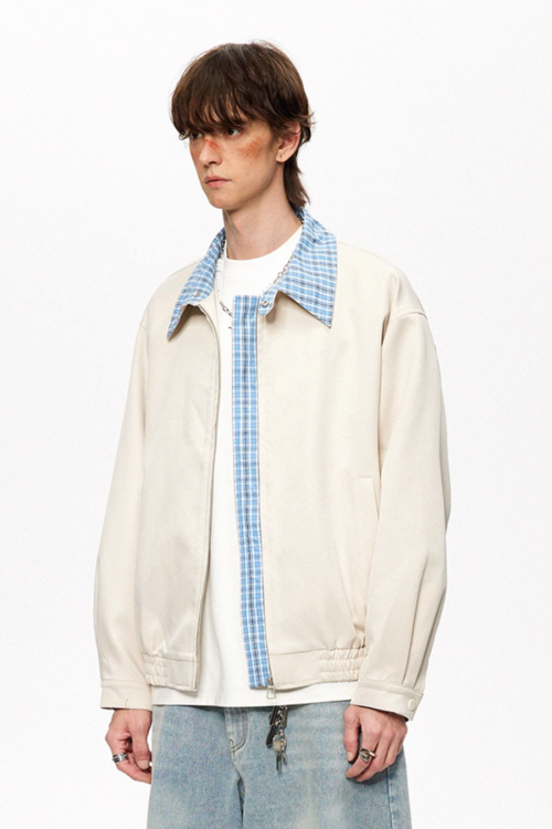 Plaid Loose Casual Jacket