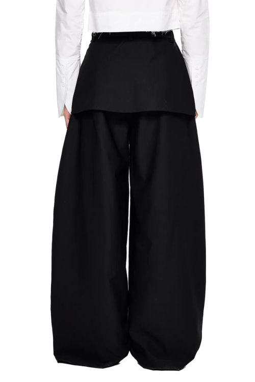 Pocket Wide-Leg Pants