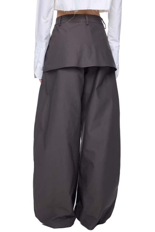 Pocket Wide-Leg Pants