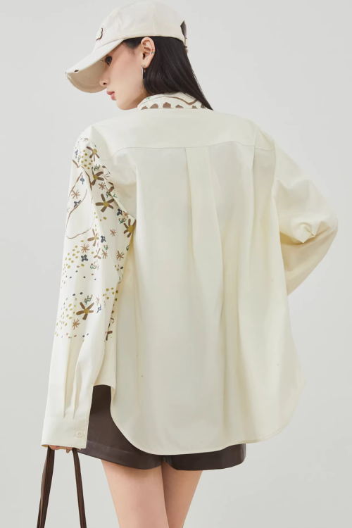 Pony Print Long-Sleeve Shirt