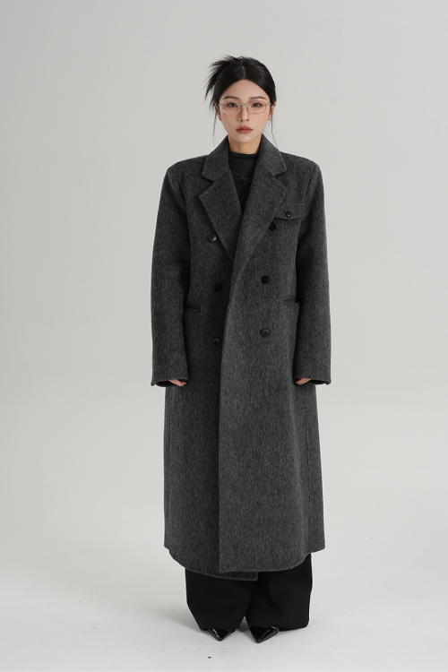 Premium Wool Long Coat