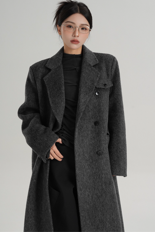 Premium Wool Long Coat