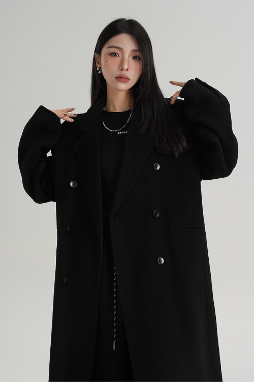 Premium Wool Long Coat