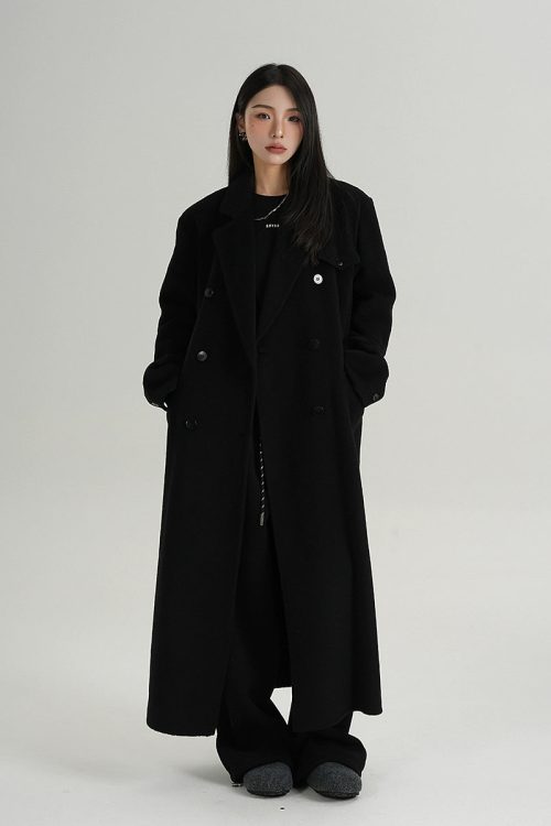 Premium Wool Long Coat