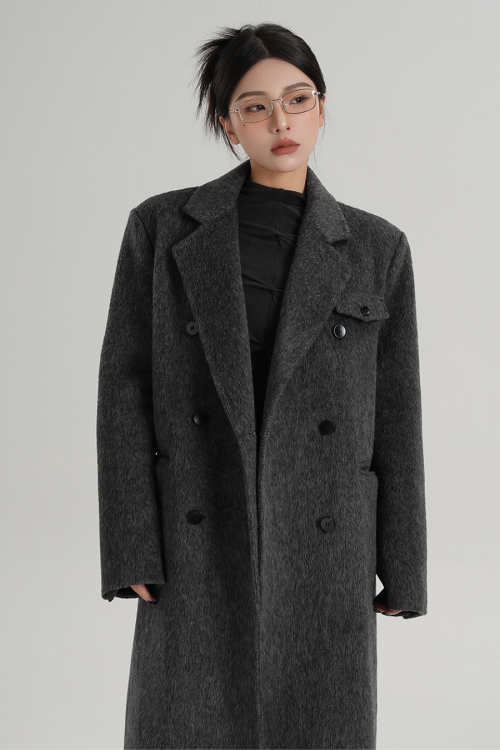 Premium Wool Long Coat