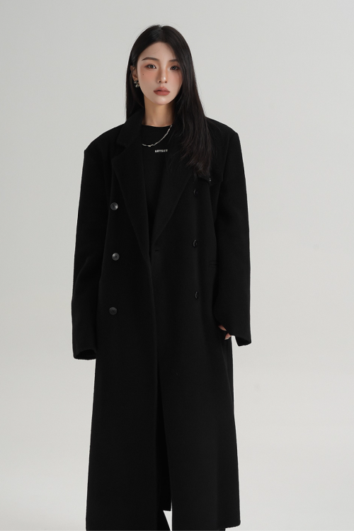 Premium Wool Long Coat