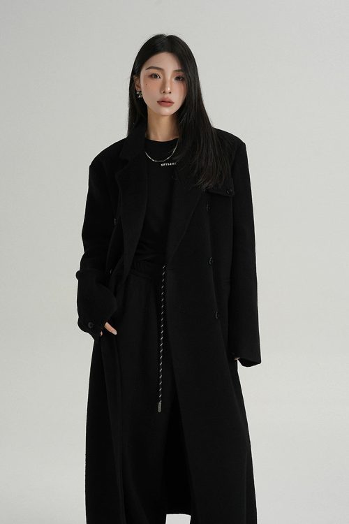 Premium Wool Long Coat