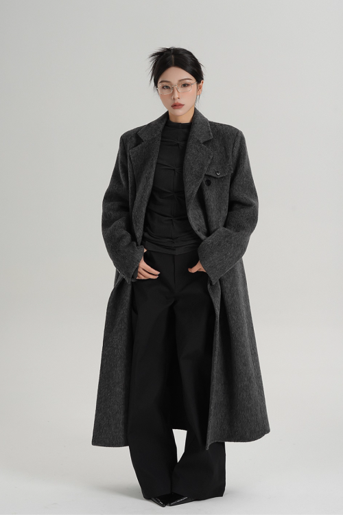 Premium Wool Long Coat