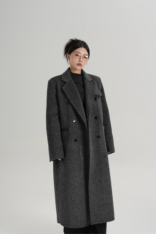 Premium Wool Long Coat