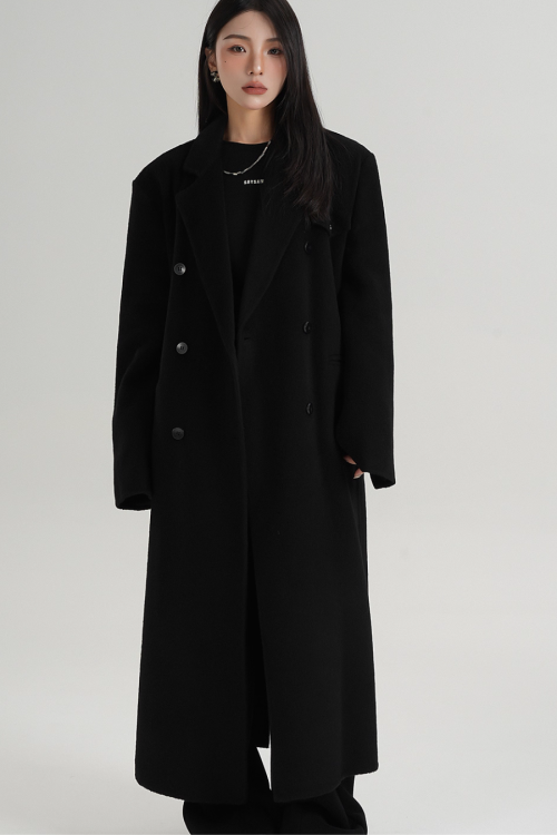Premium Wool Long Coat