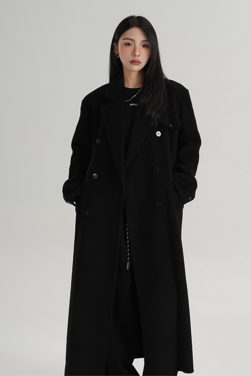 Premium Wool Long Coat
