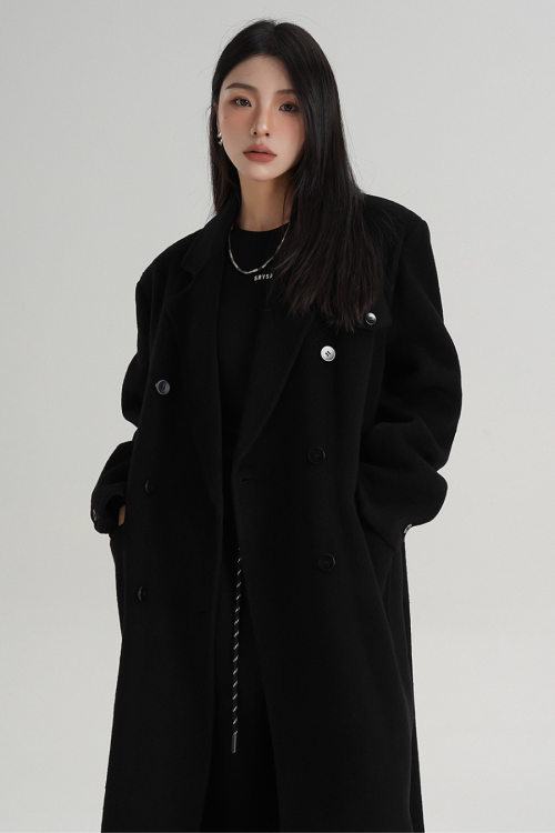 Premium Wool Long Coat