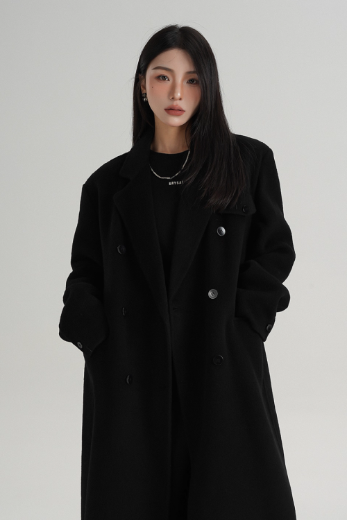 Premium Wool Long Coat