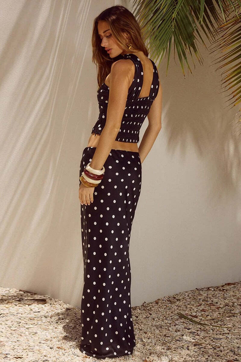 Printed Ruched Tube Top Two Pieces Set Printed Ruched Tube Top Two Pieces Set