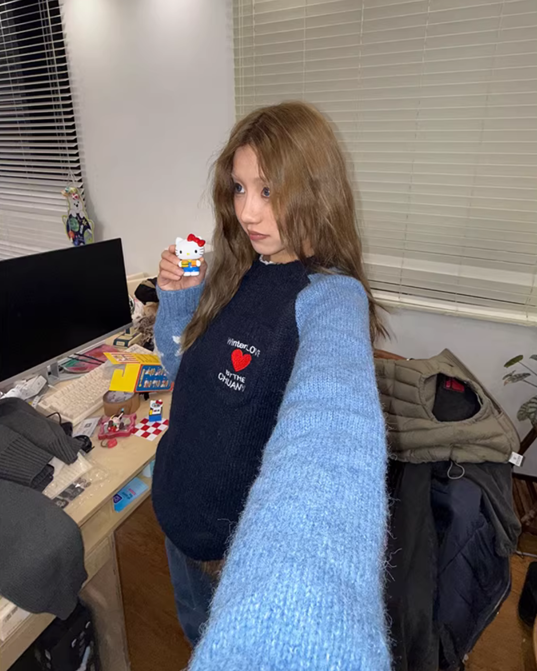 Pullover Raglan Sweater Knit Pullover Raglan Sweater Knit