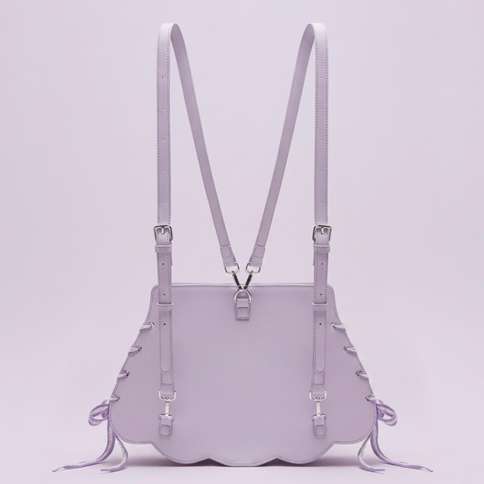 Purple Kawaii Ita Crossbody Bag for Pin Display Purple Kawaii Ita Crossbody Bag for Pin Display