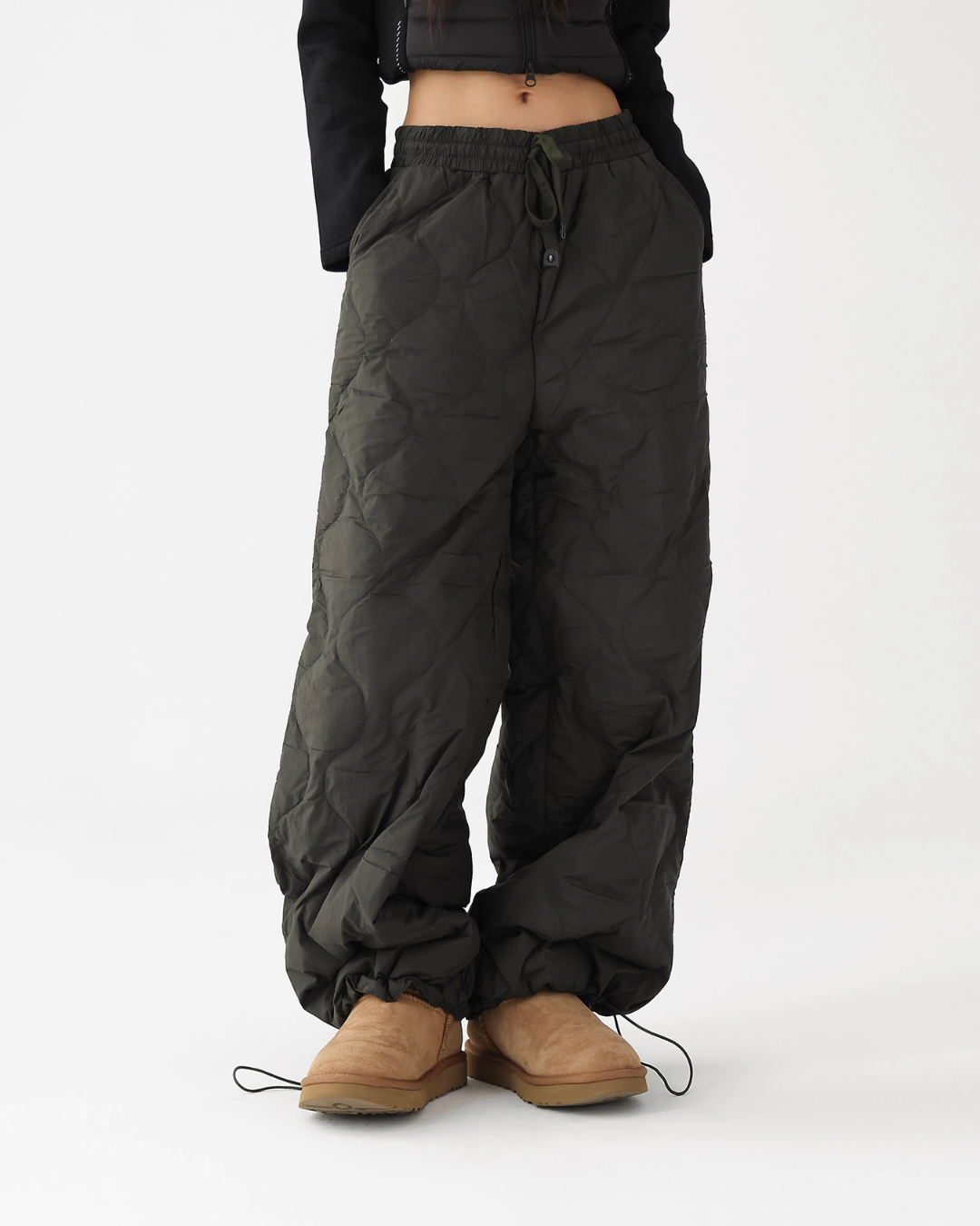 Quilted Loose Casual Pants Quilted Loose Casual Pants