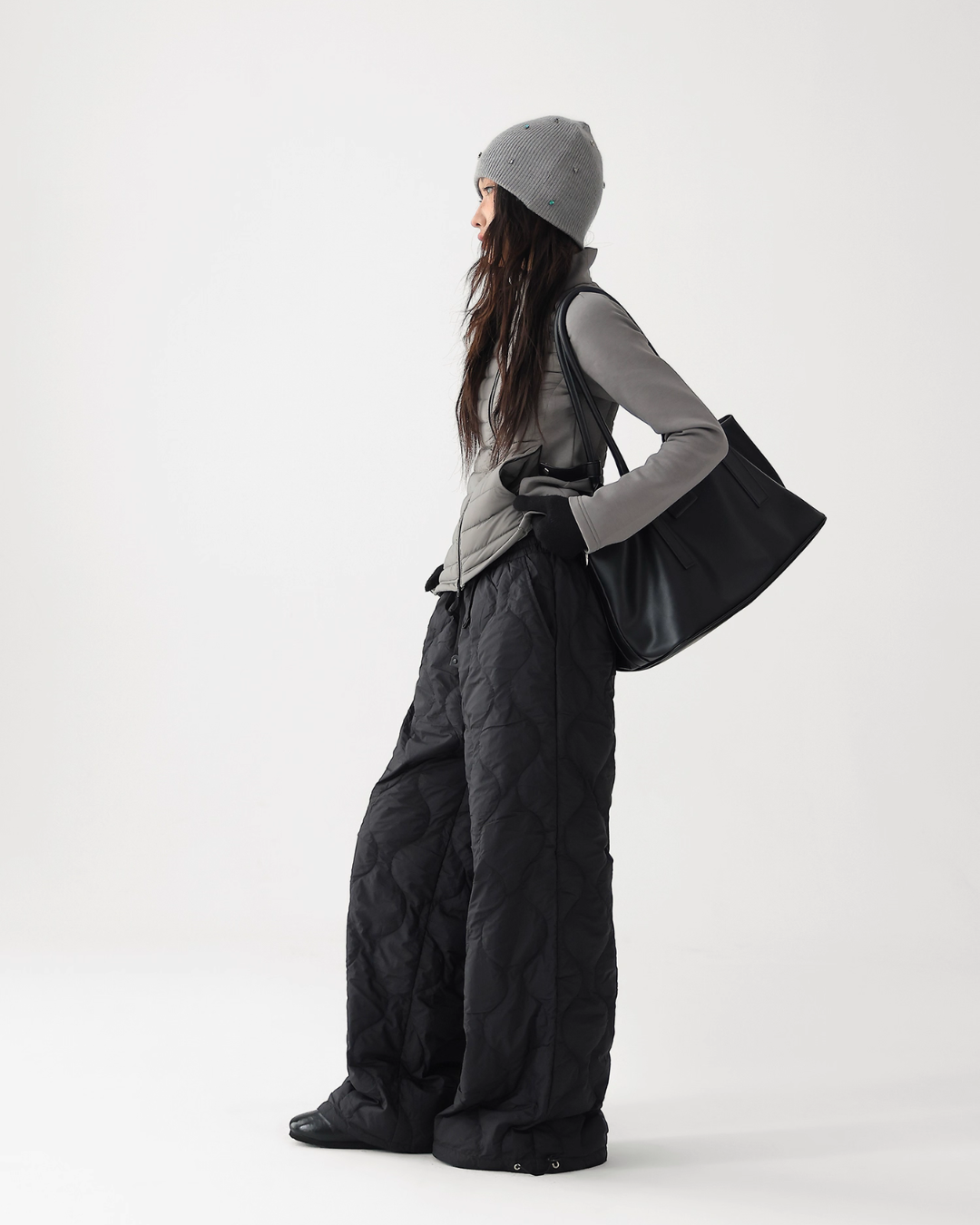 Quilted Loose Casual Pants Quilted Loose Casual Pants