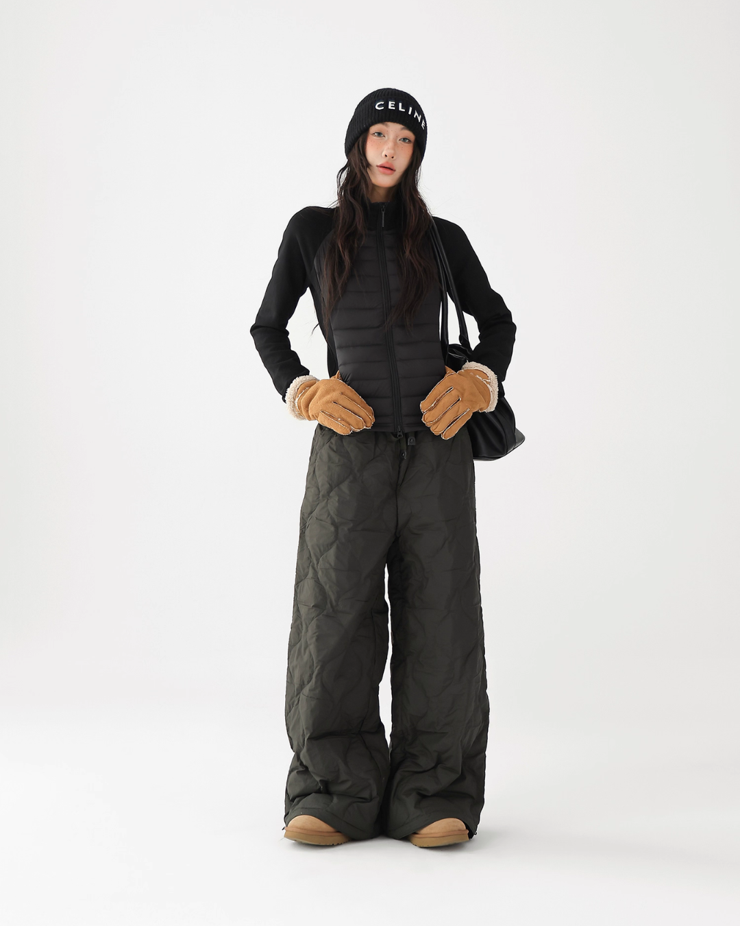 Quilted Loose Casual Pants Quilted Loose Casual Pants