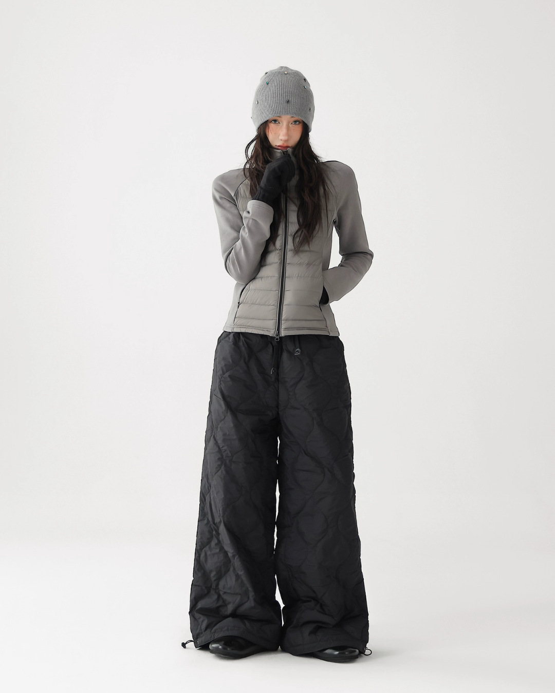 Quilted Loose Casual Pants Quilted Loose Casual Pants