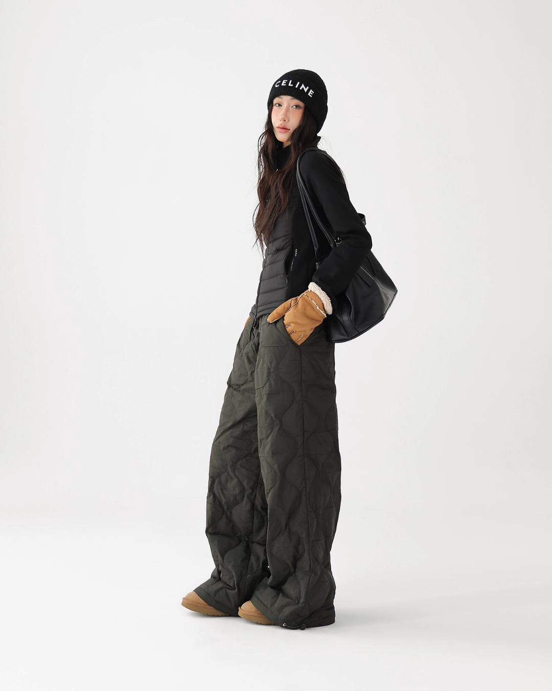 Quilted Loose Casual Pants Quilted Loose Casual Pants