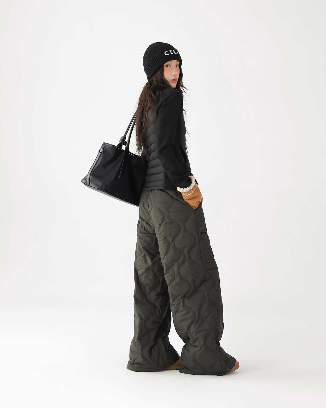 Quilted Loose Casual Pants Quilted Loose Casual Pants