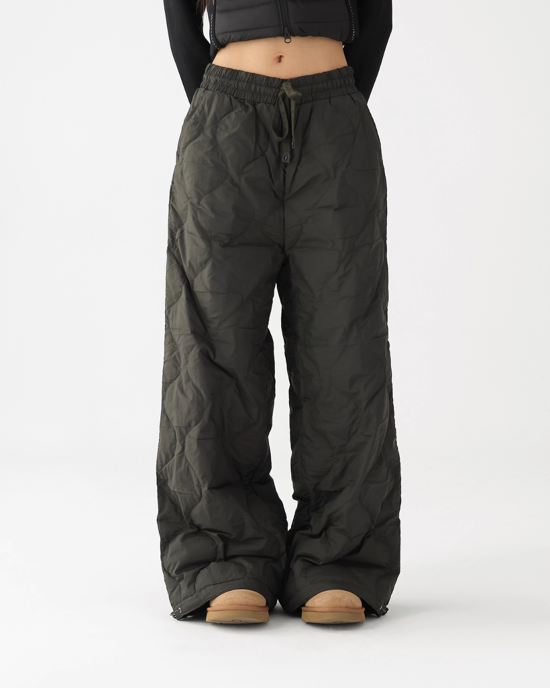Quilted Loose Casual Pants Quilted Loose Casual Pants