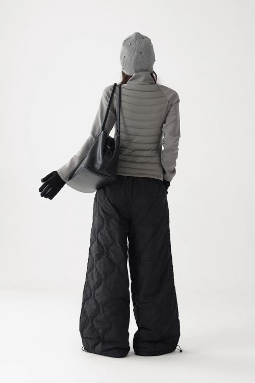 Quilted Loose Casual Pants