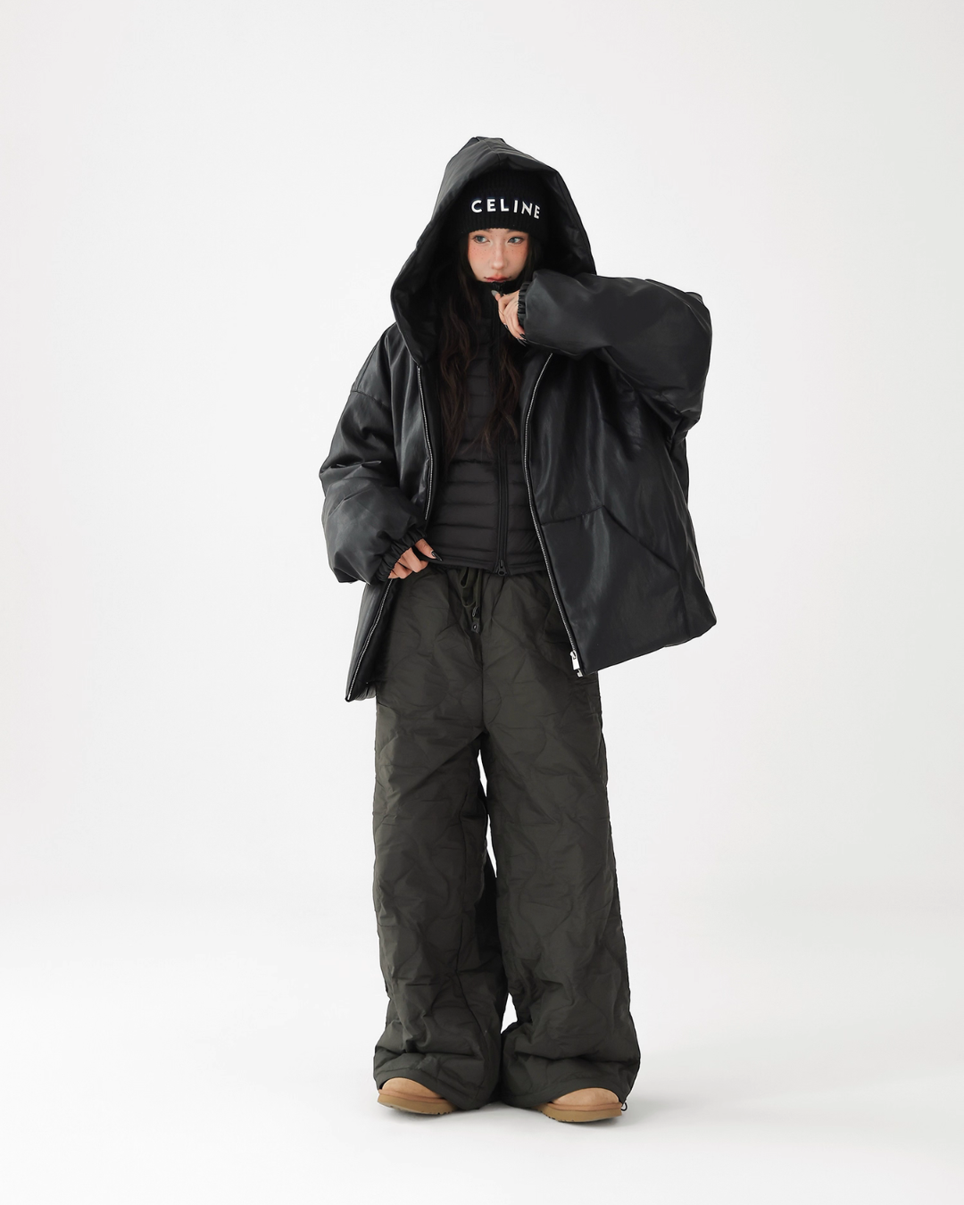 Quilted Loose Casual Pants Quilted Loose Casual Pants