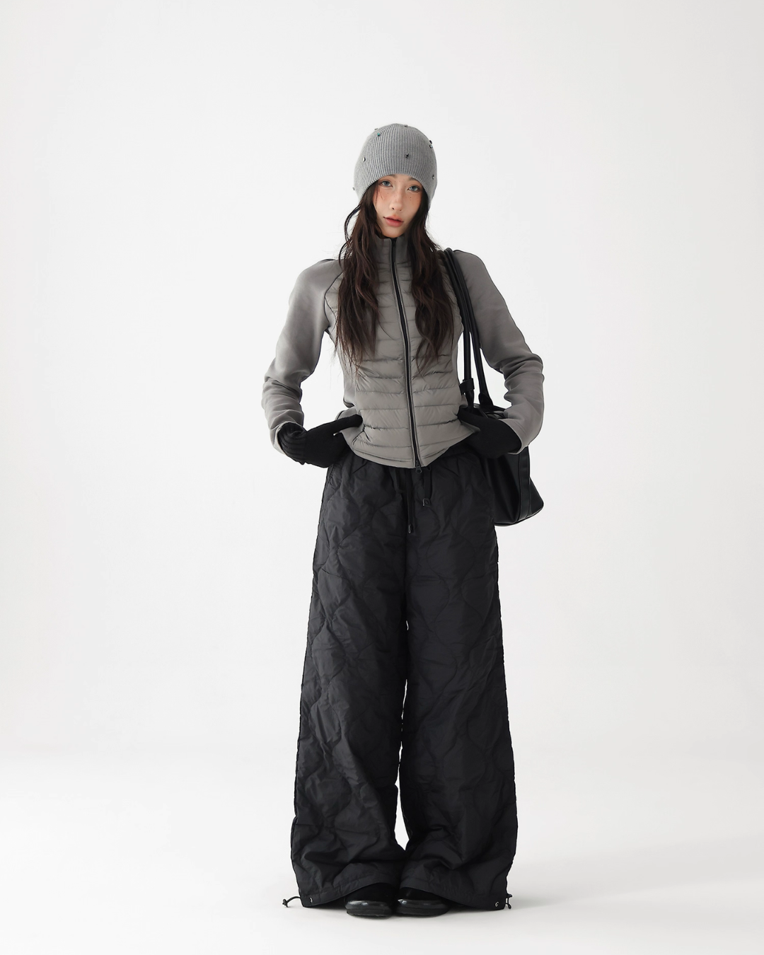 Quilted Loose Casual Pants Quilted Loose Casual Pants