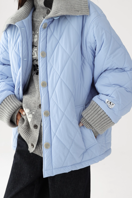 Quilted Loose Cotton Coat