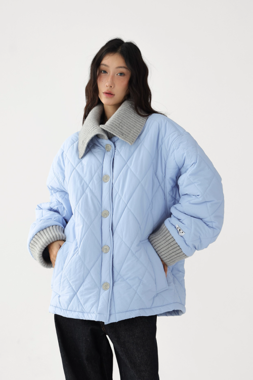 Quilted Loose Cotton Coat