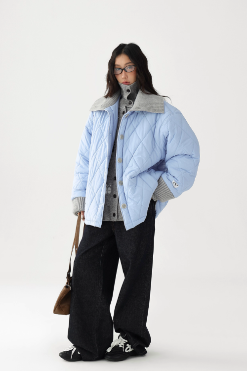 Quilted Loose Cotton Coat