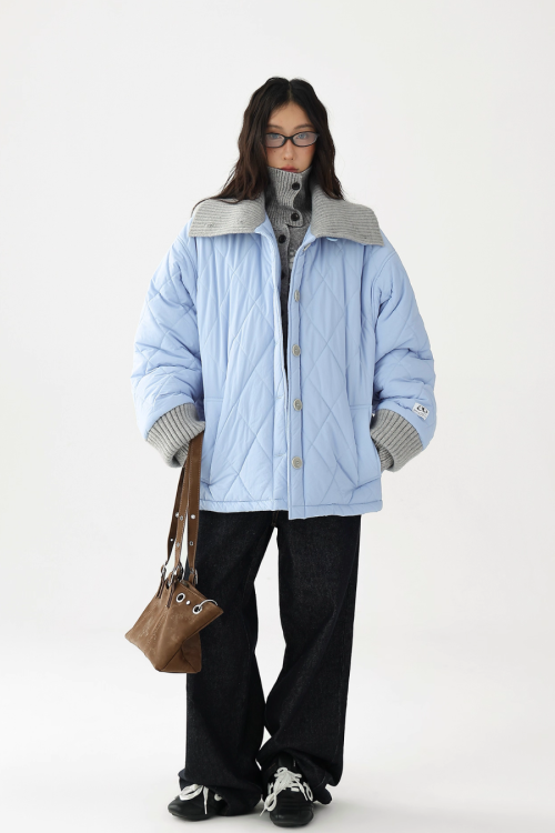 Quilted Loose Cotton Coat