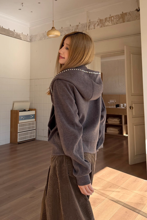 Rabbit Ear Knit Jacket