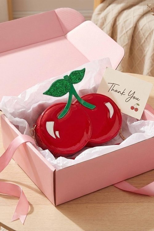 Red Cherry Convertible Bag