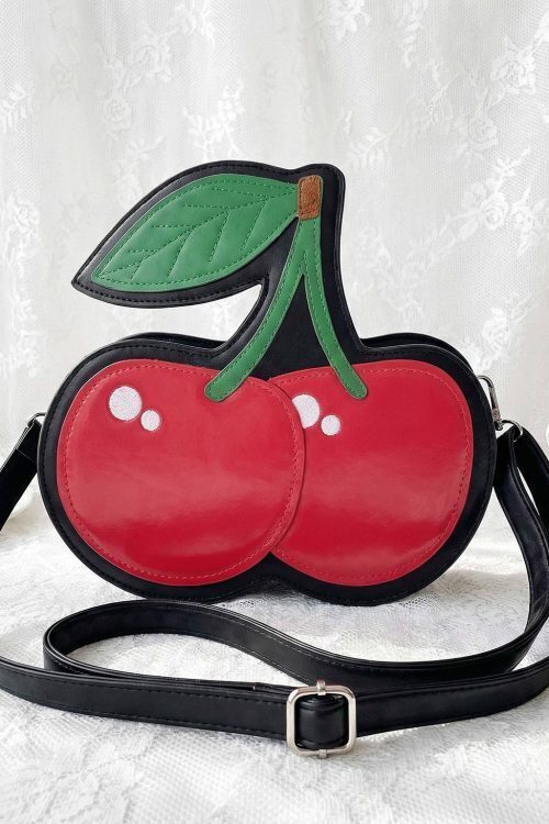 Red Cherry Crossbody Bag
