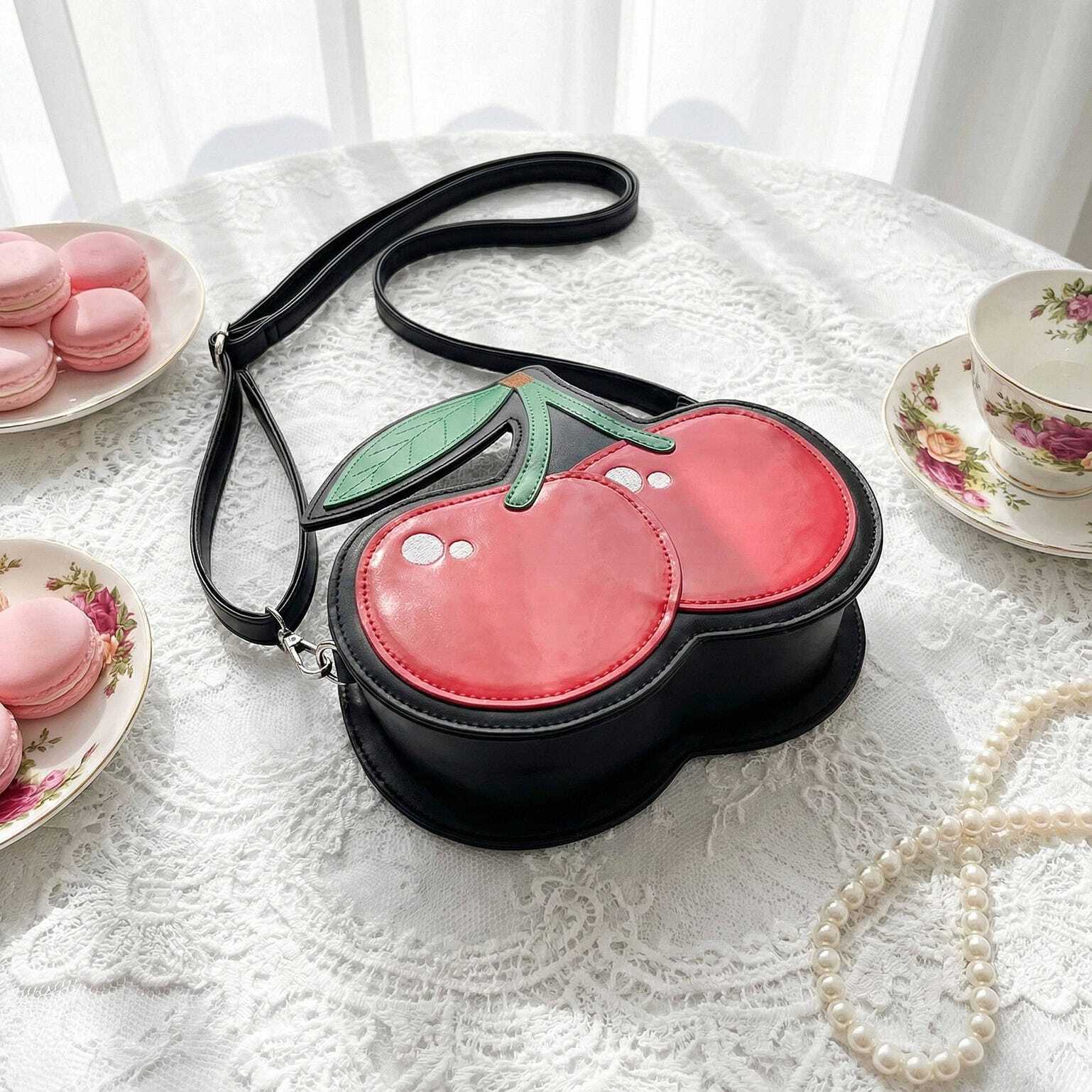 Red Cherry Crossbody Bag Red Cherry Crossbody Bag