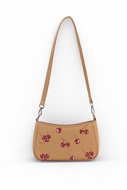 Red Cherry Shoulder Bag for Pin Display