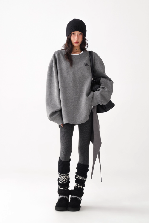 Relax Loose Hooded Sweatshirt