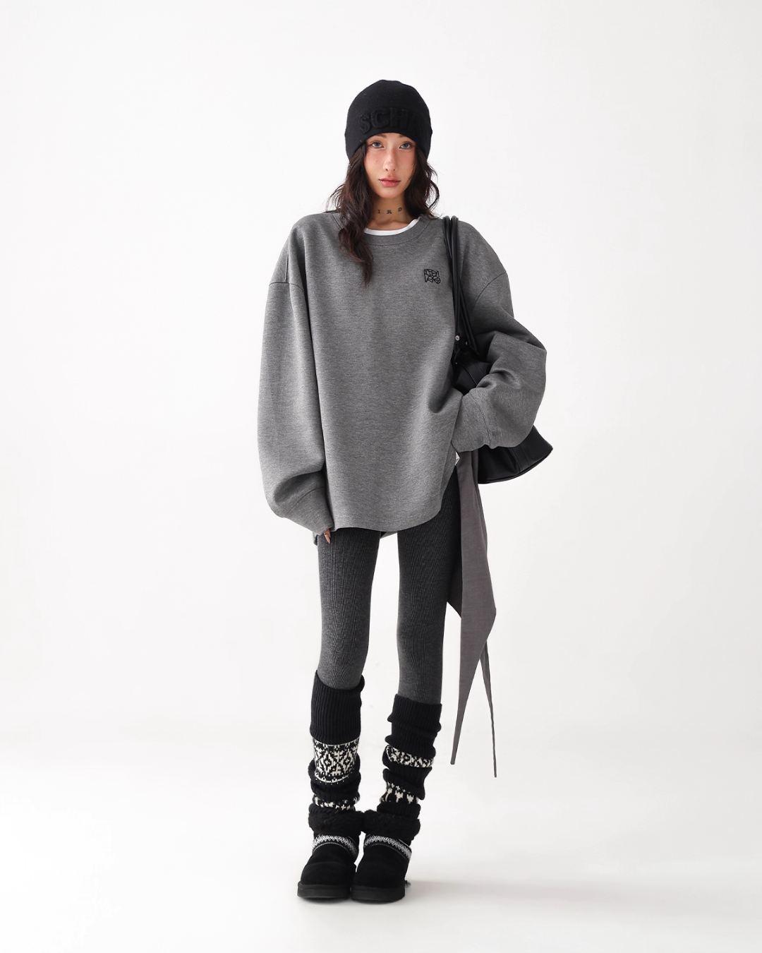 Relax Loose Hooded Sweatshirt Relax Loose Hooded Sweatshirt