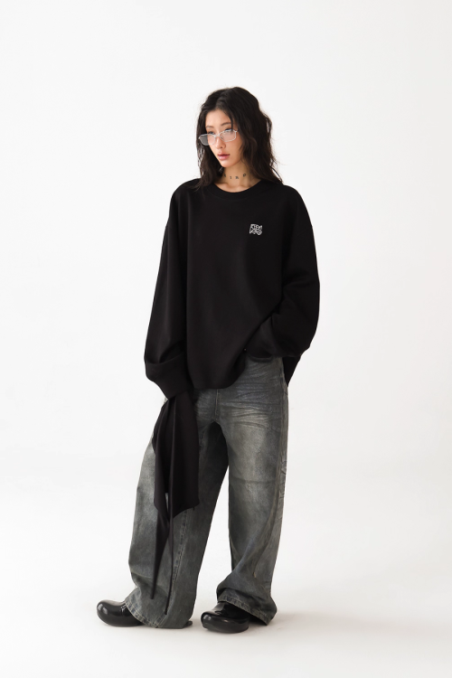 Relax Loose Hooded Sweatshirt