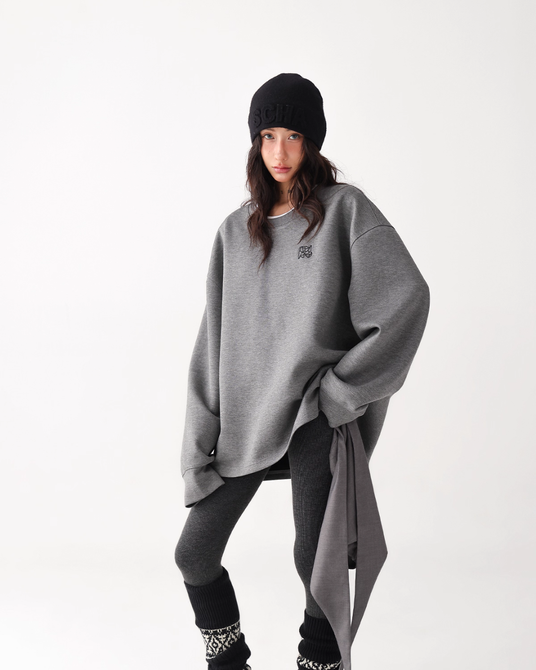 Relax Loose Hooded Sweatshirt Relax Loose Hooded Sweatshirt