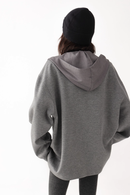 Relax Loose Hooded Sweatshirt
