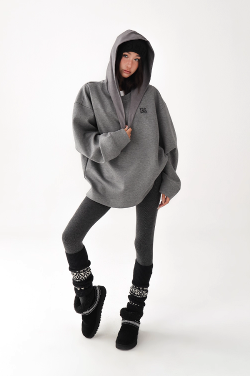 Relax Loose Hooded Sweatshirt