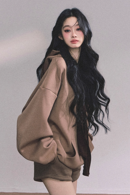 Relax Sweatshirt Hoodie / Shorts