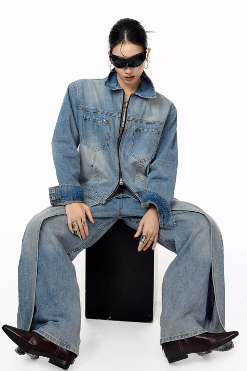 Retro Casual Denim Jacket