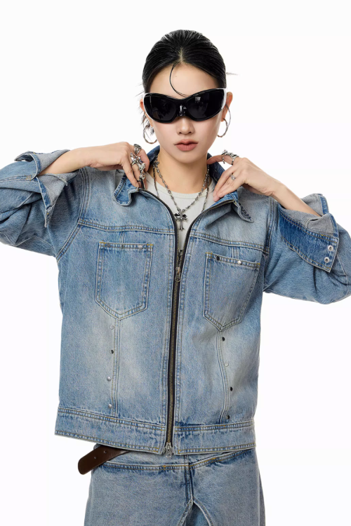 Retro Casual Denim Jacket